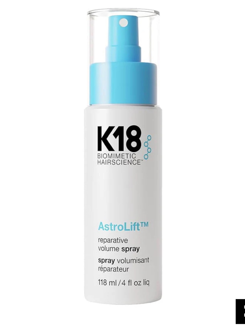 K18 Biomimetic Hairscience AstroLift Reparative Volume Spray 4 Oz